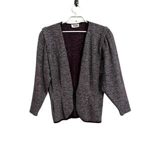 Vintage St. John Wool Pleated Jacket Blazer